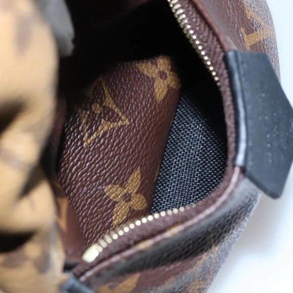 LOUIS VUITTON Monogram Reverse Palm Springs Mini Backpack M42411 LV Auth 112894 - Picture 13 of 16